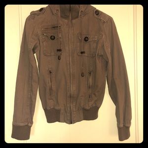 Hoodie jacket with tons of details!